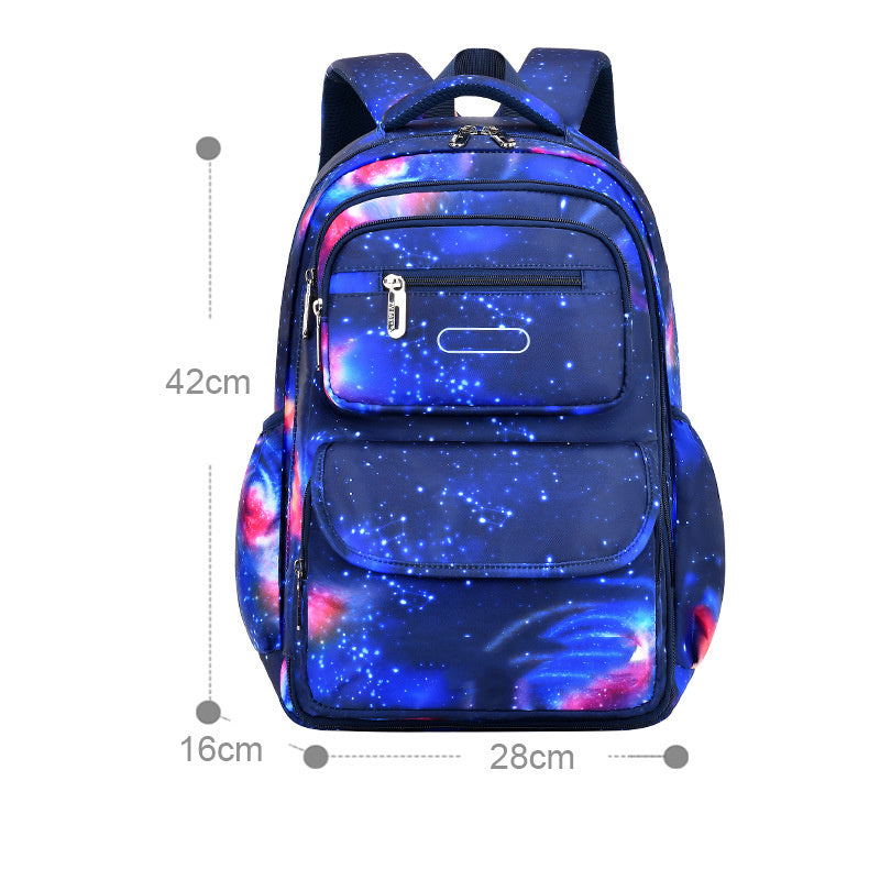 Primary School Student Backpack with Side Refrigerator Compartment