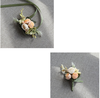 Gift Wrapping Groom And Groomsman Corsage