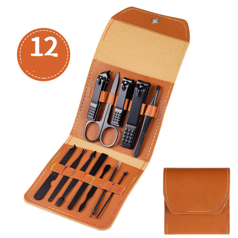 Professional Nail Care Set: Scissors, Clippers, Pliers, Knife