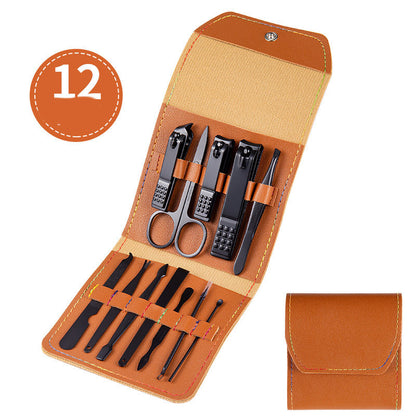 Professional Nail Care Set: Scissors, Clippers, Pliers, Knife