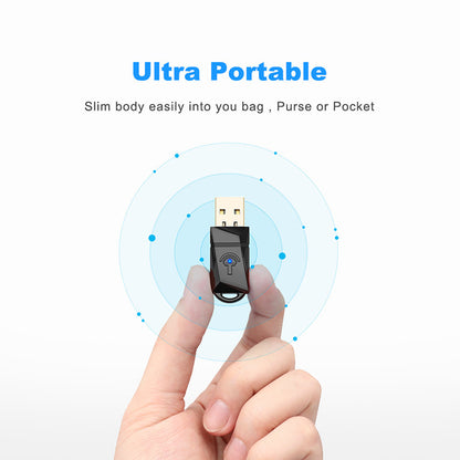 Portable 300Mbps Wireless USB WiFi Adapter