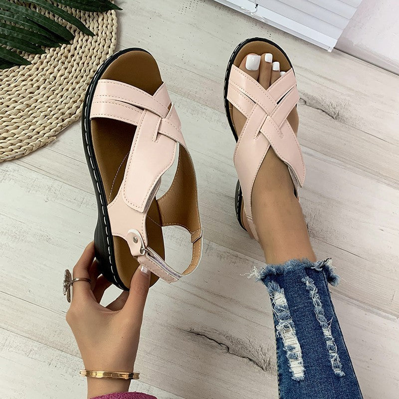 Women's Summer Casual Platform Wedge Sandals