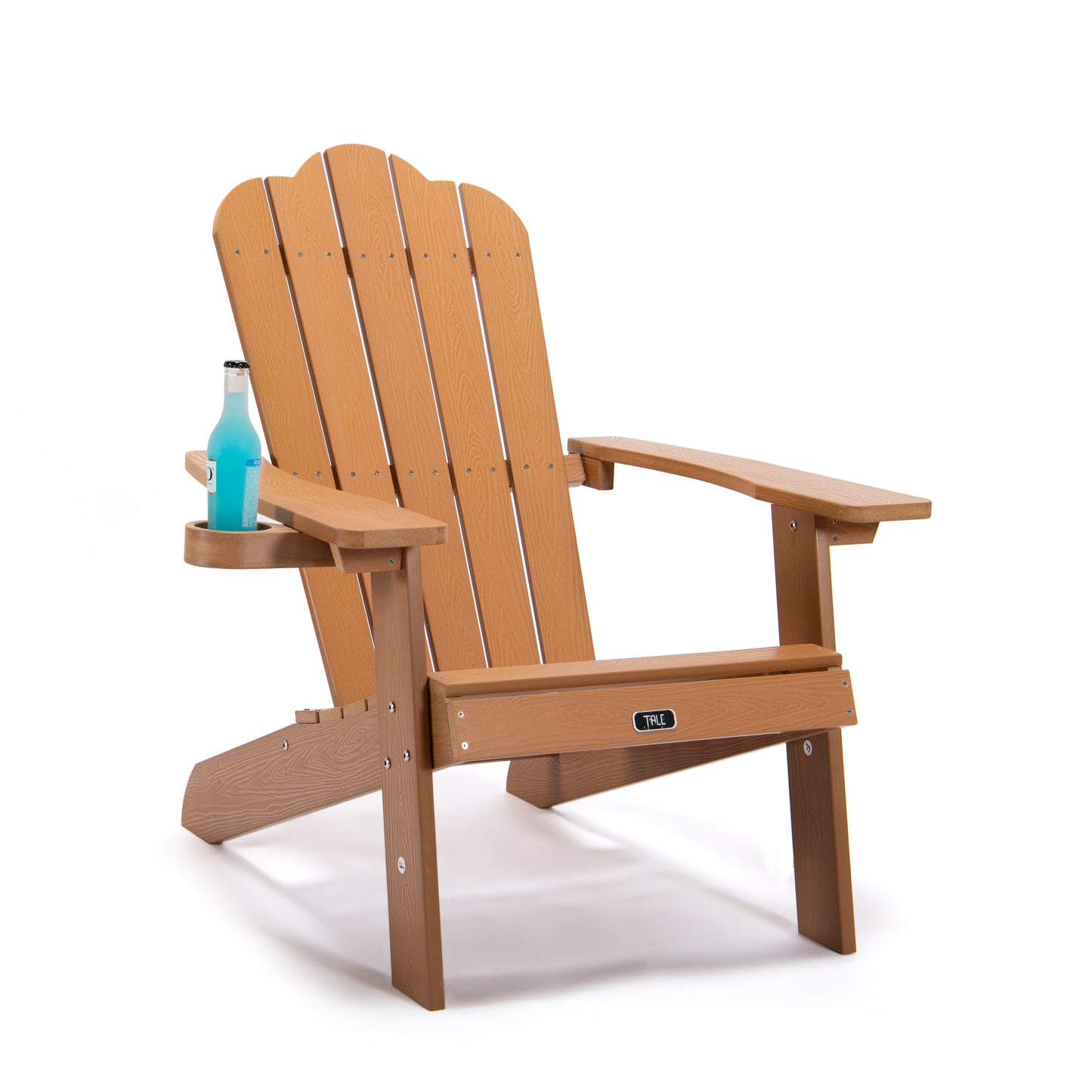 TALE Adirondack Chair - All-Weather, Fade-Resistant with Cup Holder