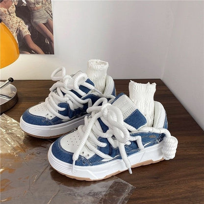 Korean Style Platform Dad Shoes