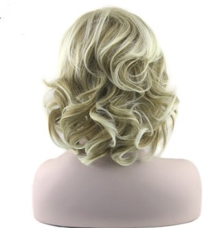 Golden Short Hair Wigs