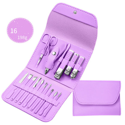 Professional Nail Care Set: Scissors, Clippers, Pliers, Knife