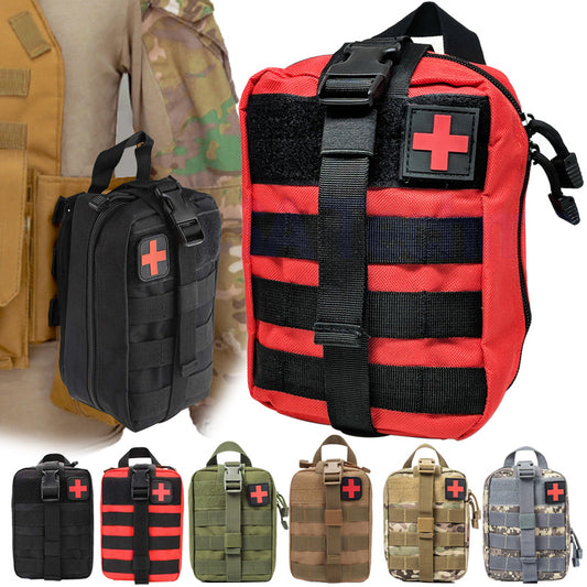 Tactical First Aid Kit Waist Bag Emergency Travel Survival Rescue Handbag