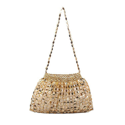 Handmade Beaded Dumpling Handbag