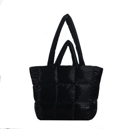 Large Capacity Cotton Jacket Shoulder Bag