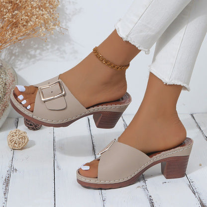 Women's Sandals High Heel Fashion Strap