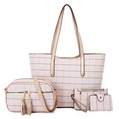 Korean Fashion Four-piece Shoulder Crossbody Bag Set