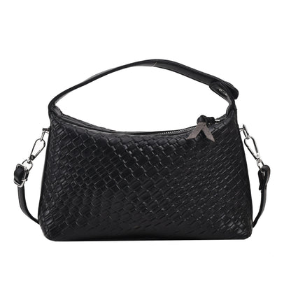 High-grade Solid Color Shoulder Bag