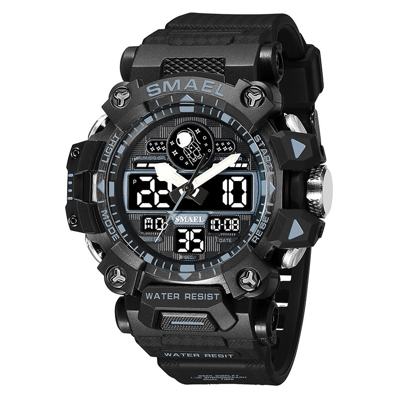 Cool Multi-functional Outdoor Luminous Electronic Watch