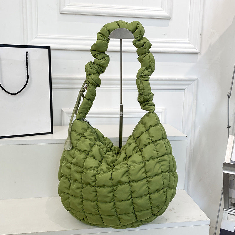 Pleated Cloud Down Jacket Bag