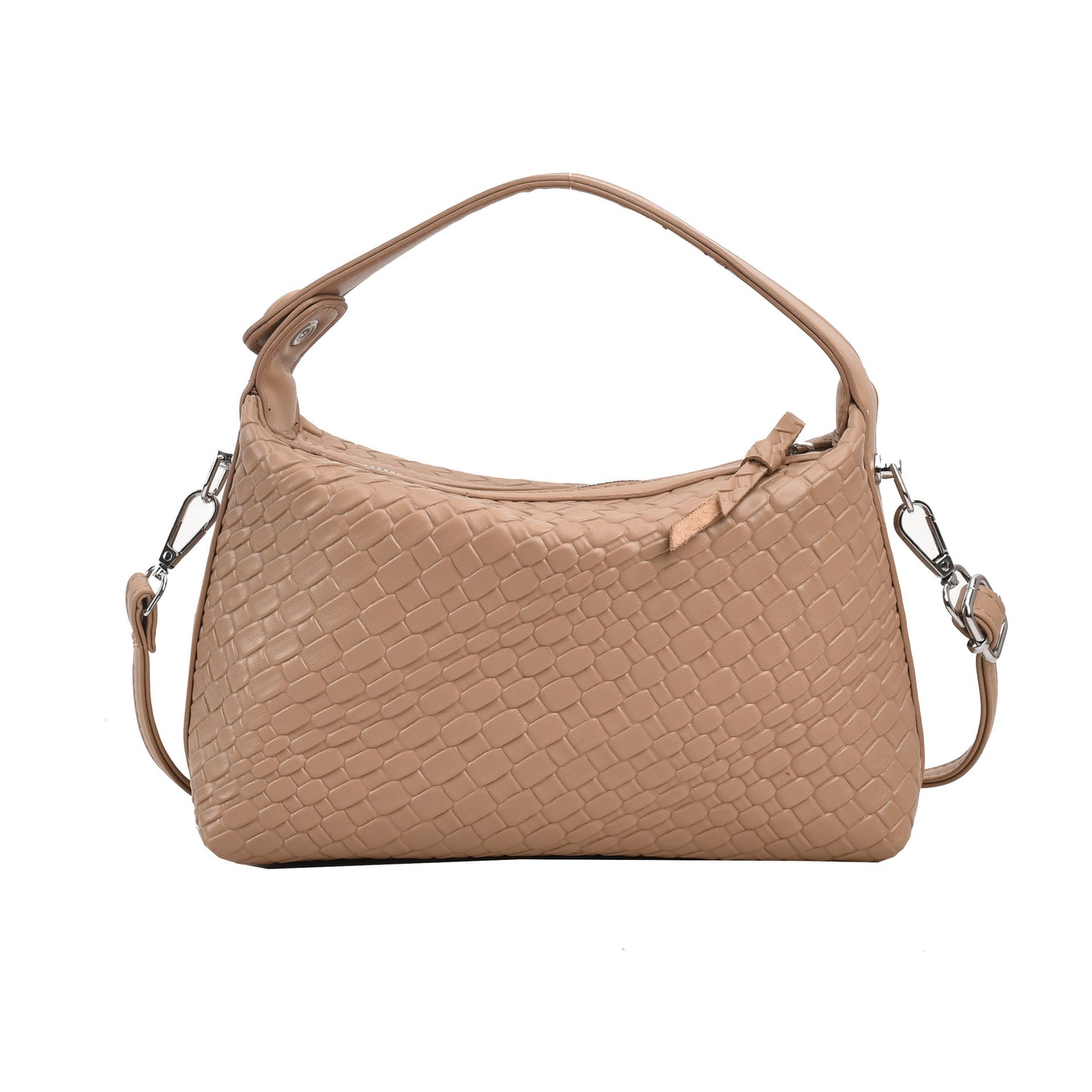 High-grade Solid Color Shoulder Bag