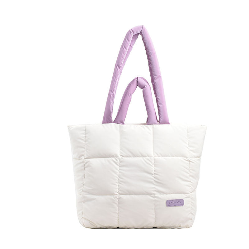 Large Capacity Cotton Jacket Shoulder Bag