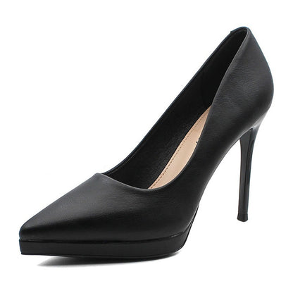 Pointed Toe Sexy High Heels 10cm Stiletto Heel