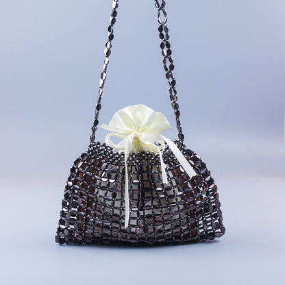 Handmade Beaded Dumpling Handbag