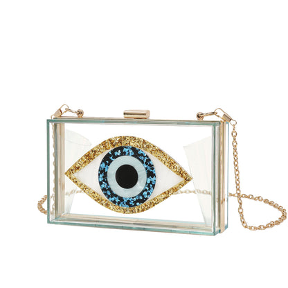 Dinner Eye Acrylic Women's Handbag Chain