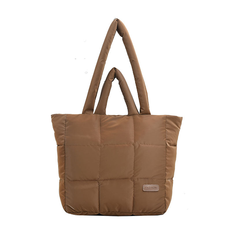 Large Capacity Cotton Jacket Shoulder Bag