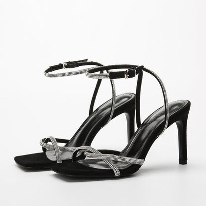 One-strap All-match High Heel Sandals