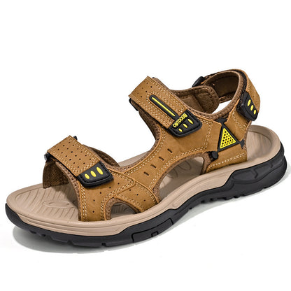 Top Layer Cowhide Lightweight Outdoor Beach Shoes