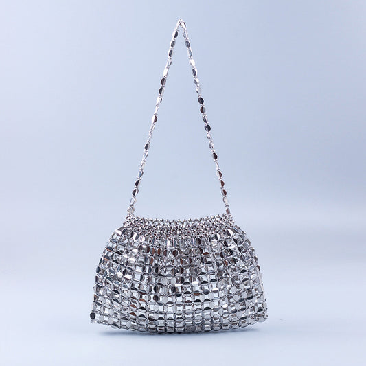 Handmade Beaded Dumpling Handbag