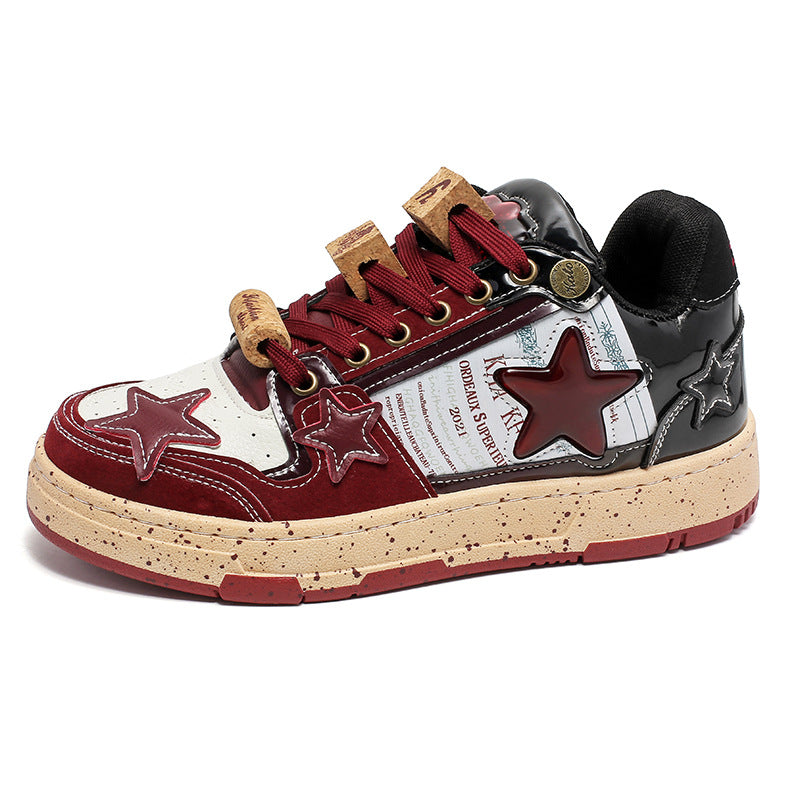 Star Pattern Men's Sneakers