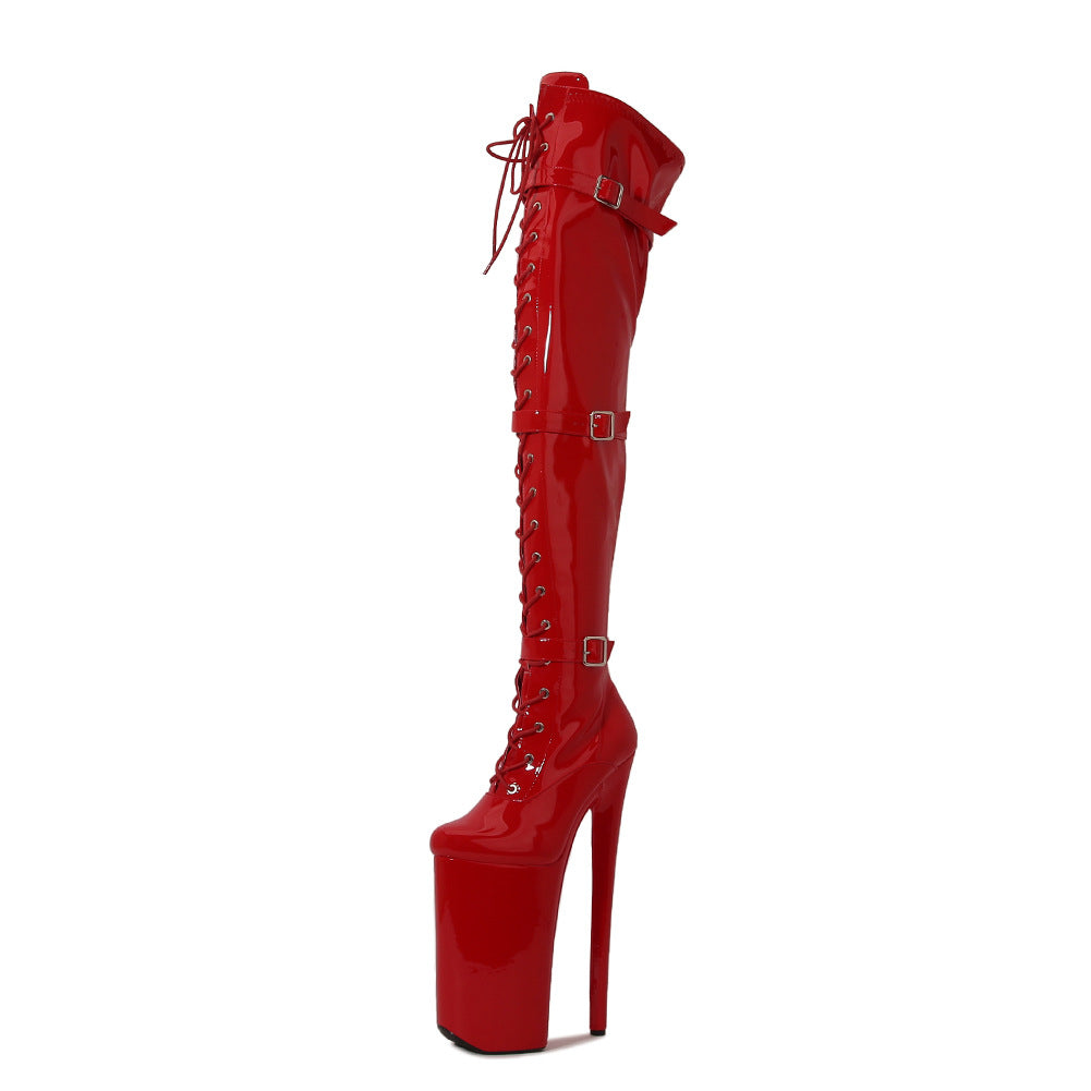 26CM Super High Heel Over-The-Knee Boots