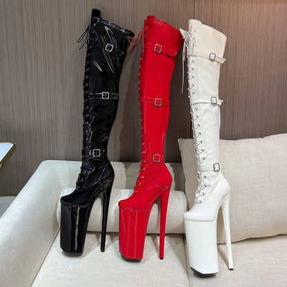 26CM Super High Heel Over-The-Knee Boots