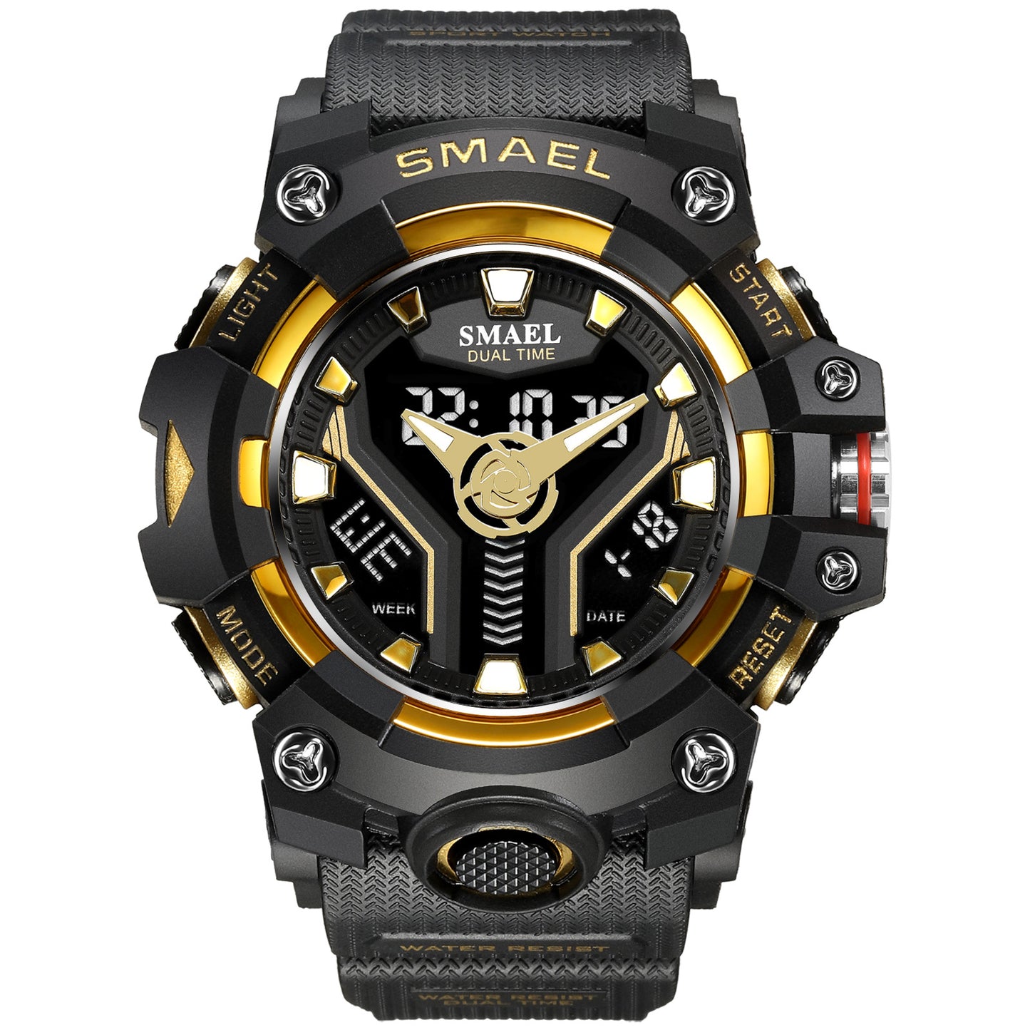 Waterproof Multifunctional Quartz Electronic Watch