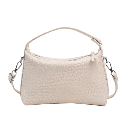 High-grade Solid Color Shoulder Bag