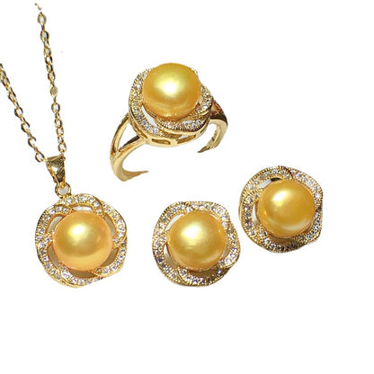 Freshwater Pearl Necklace Set for Women