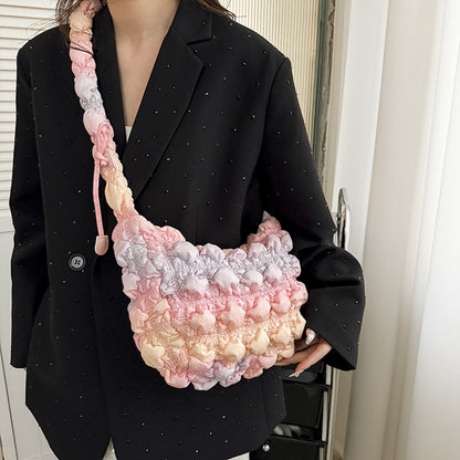 Pleated Cloud Down Jacket Bag