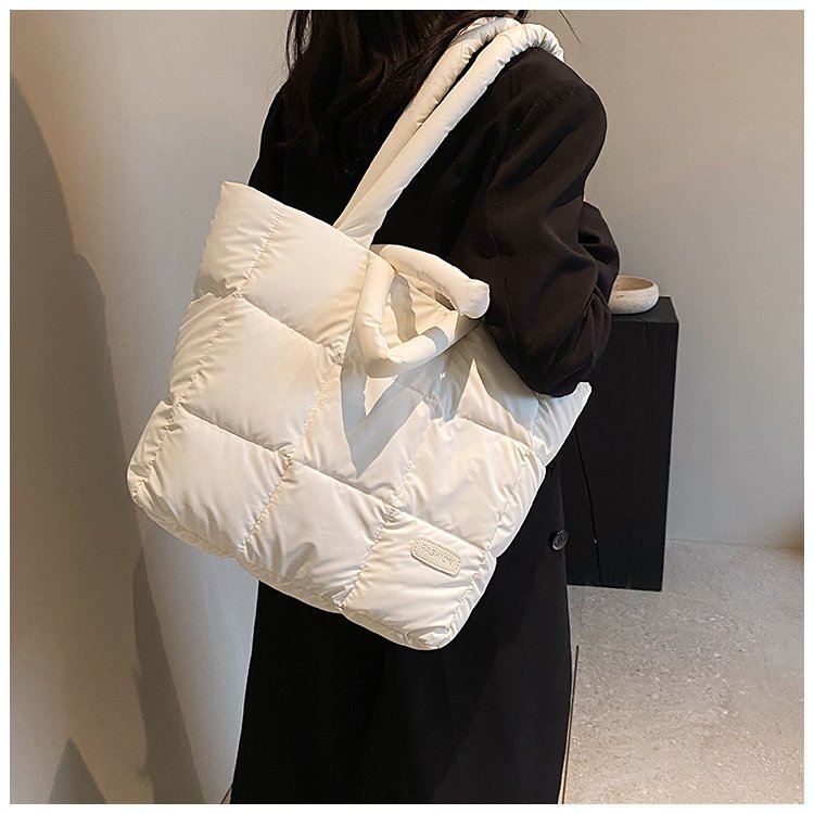 Large Capacity Cotton Jacket Shoulder Bag