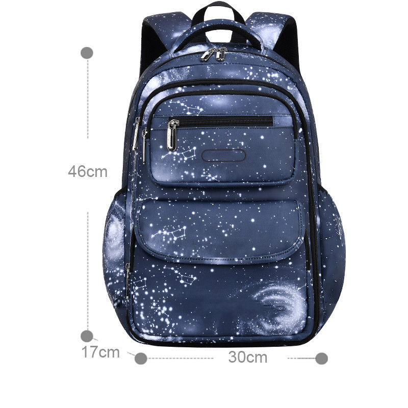 Primary School Student Backpack with Side Refrigerator Compartment