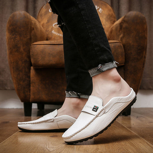 Men's Closed Toe Slip-On Leather Loafers