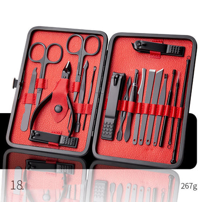 Professional Nail Care Set: Scissors, Clippers, Pliers, Knife