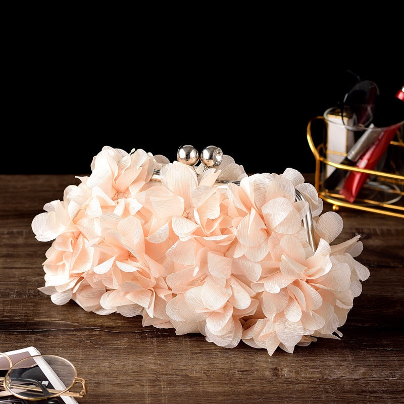 Floral Bridal Evening Clutch