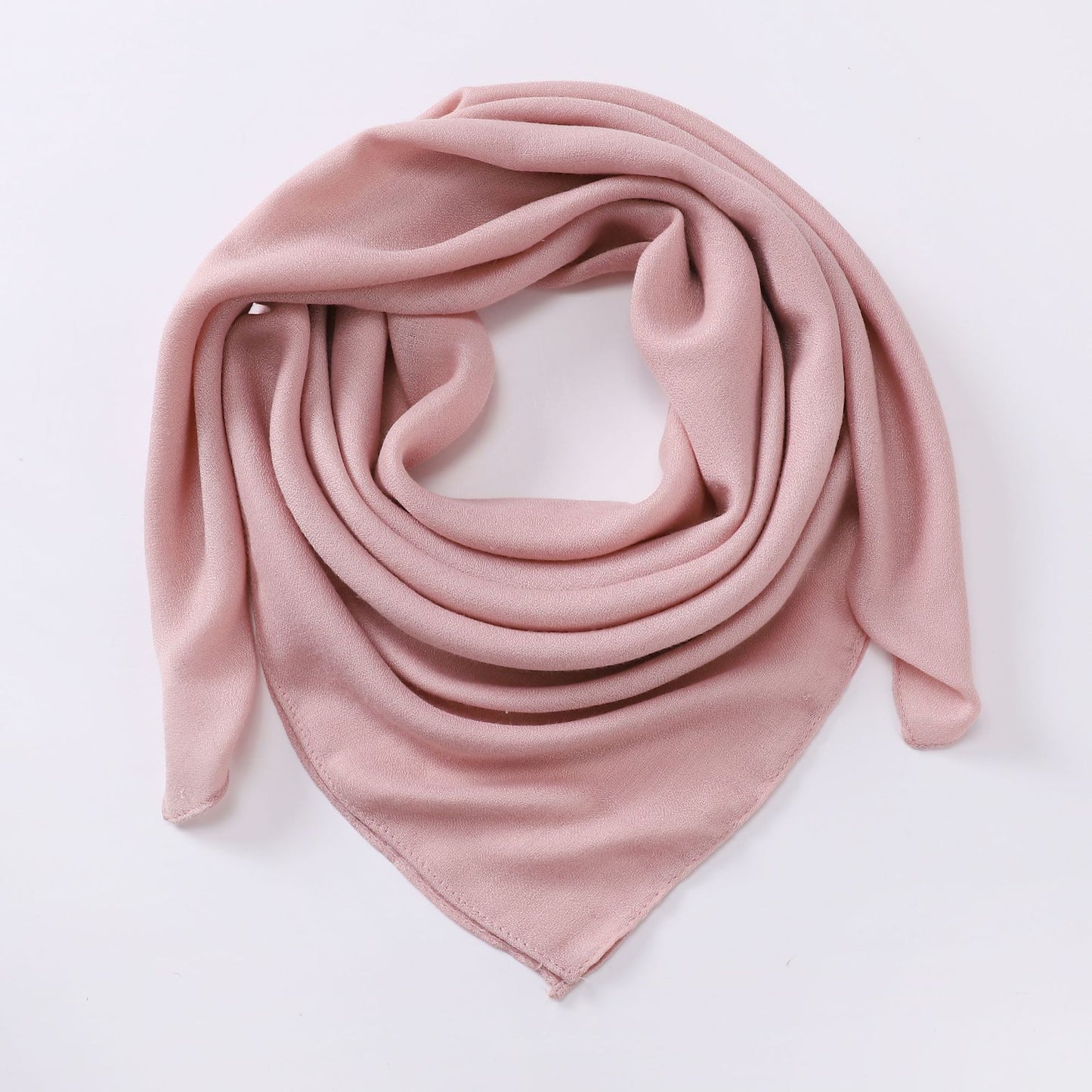 Women's Cotton And Linen Solid Color Retro Artistic Scarf