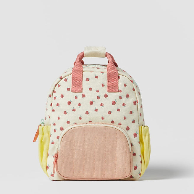 Dopamine Strawberry Schoolbag