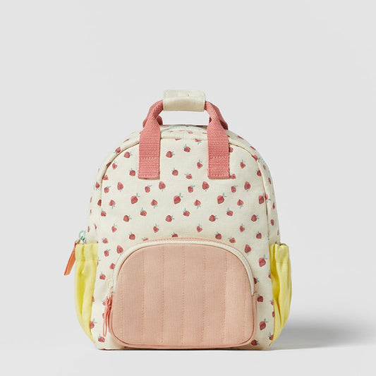 Dopamine Strawberry Schoolbag