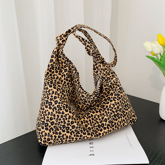 Leopard Print Shoulder Bag