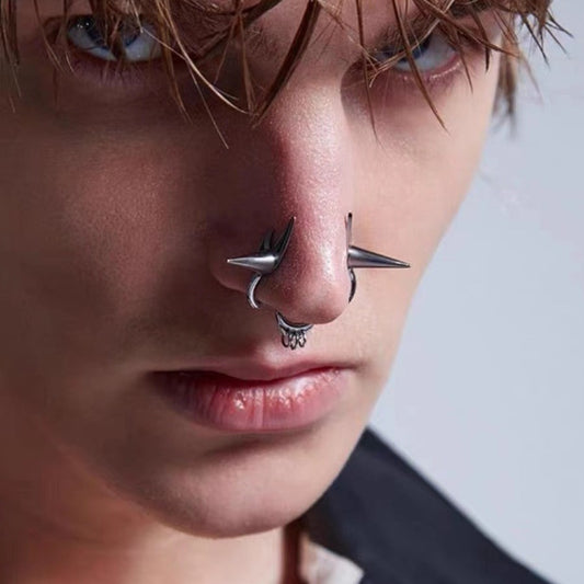 Punk Dark Cold Wind Nose Ring