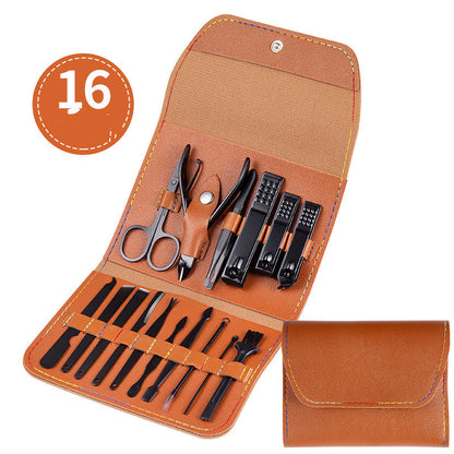 Professional Nail Care Set: Scissors, Clippers, Pliers, Knife