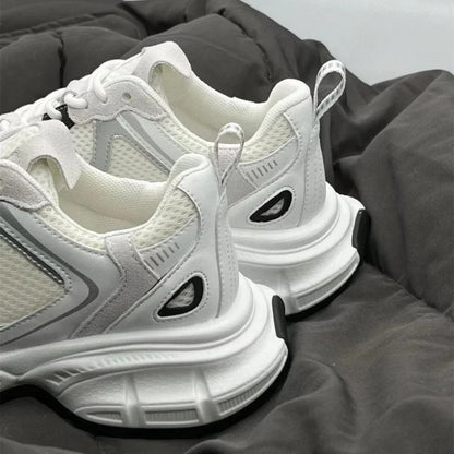 Versatile Mesh Platform Casual Sports Shoes