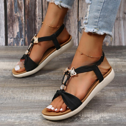 Bohemian Butterfly Platform Sandals