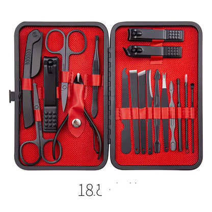 Professional Nail Care Set: Scissors, Clippers, Pliers, Knife