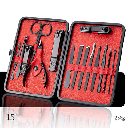 Professional Nail Care Set: Scissors, Clippers, Pliers, Knife