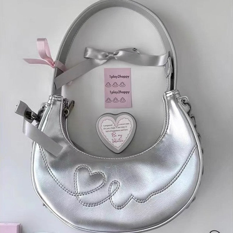 Love Strap Shoulder Bag with Special-interest Design